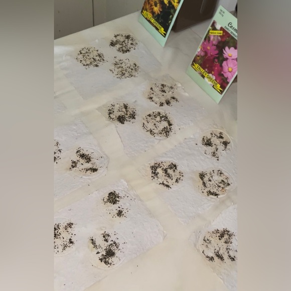 Circle Seed paper (21pc) - Picture 3 of 4